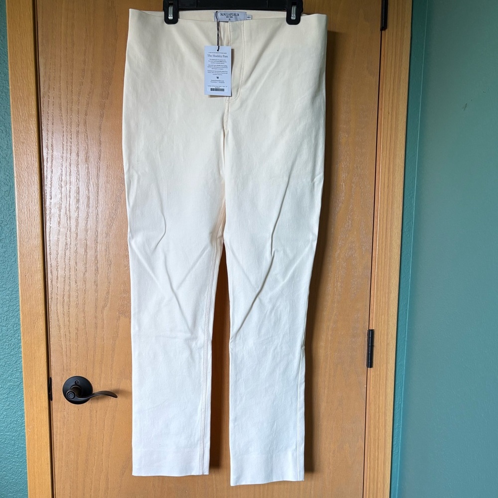 MM Lafleur Hockley Pant in Tusk. Wear full length or cropped.